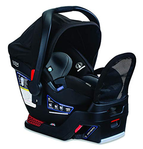 Britax B-Safe Endeavours Infant Car Seat - Rear Facing 4 to 35 Pounds - Reclinable Base - SafeWash Fabric, Otto