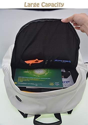 Stylish School Backpack Bookbags College Bags Satchel Travel Bag Daypack (Pickleball Balls Colors Pattern)