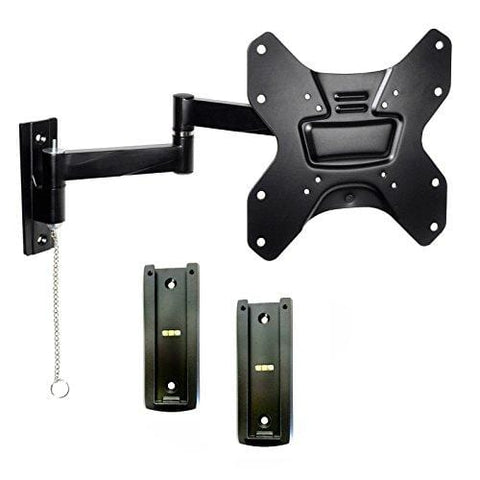 Master Mounts 2322L-2 Portable Travel RV TV Mount Locking Articulating Arm Allows 1 TV to be Used in 2 Locations, Keeps TV Secure in Moving Vehicles up to 50" & 200x200
