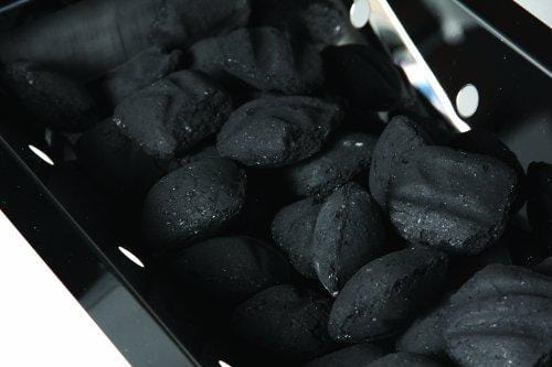 Kuuma Premium Stainless Steel Mountable Charcoal Grill w/Inner Lid Liner by Camco -Compact Portable Size Perfect for Boats, Tailgating and More - Stow N Go 160" (58110)