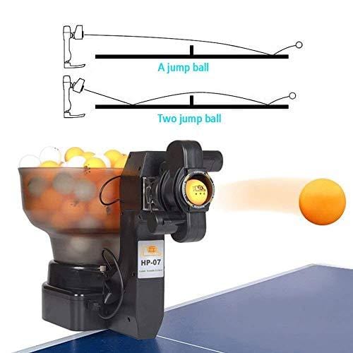 GDAE10 Table Tennis Robot,Automatic Ping Pong Ball Machine Training Ball Switch Automatic Ball Machine Training 36W (US Stock)