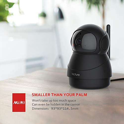 Victure 1080P FHD Pet Camera with WiFi IP Camera Indoor Wireless Security Camera Motion Detection Night Vision Home Surveillance Baby Elder Monitor with 2 Way Audio iOS/Android