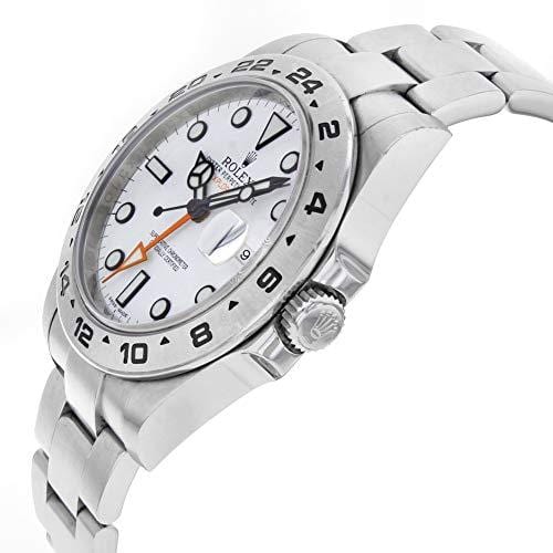 Rolex Explorer II White Dial Stainless Steel Oyster Bracelet Automatic Men's Watch 216570WSO