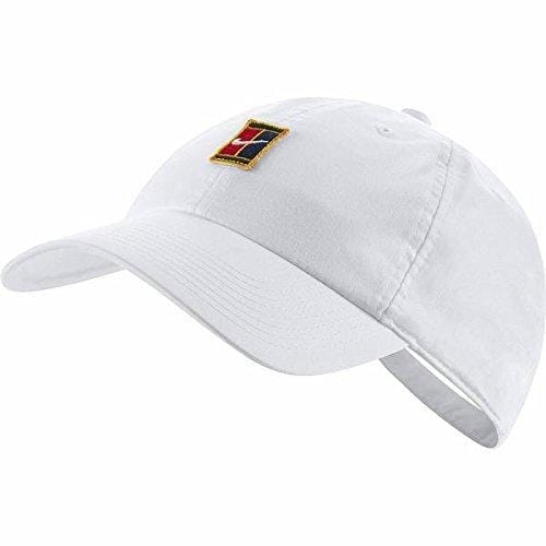 NikeCourt Heritage 86 Adjustable Tennis Hat (White)