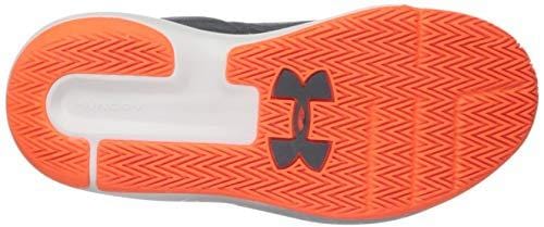 Under Armour Boys' Pre School Torch Mid Basketball Shoe, Mod (101)/Pitch Gray, 12.5K M US Little Kid