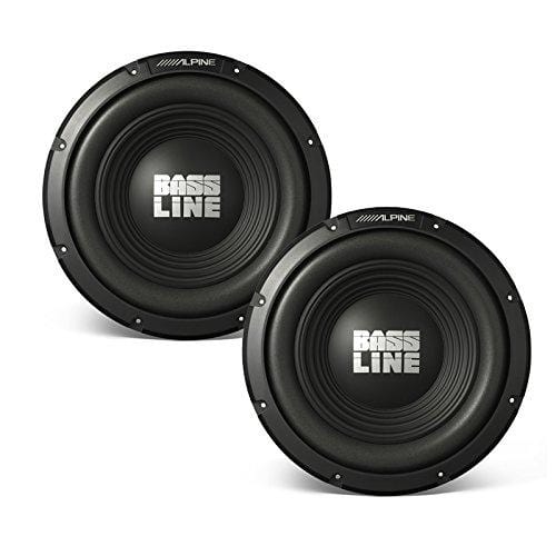 Alpine SWA-12S4 12" Subwoofer Bundle