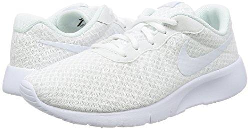 Nike Kids Girls' Tanjun (Big Kid), White, 5 M