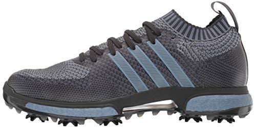 adidas Men's Tour360 Knit Golf Shoe Carbon/raw Steel met/Grey Four 7 M US [product _type] adidas - Ultra Pickleball - The Pickleball Paddle MegaStore