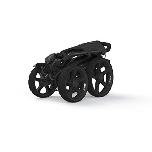 Clicgear Model 8.0 | 4-Wheel Golf Push Cart (Charcoal) [product _type] Clicgear - Ultra Pickleball - The Pickleball Paddle MegaStore