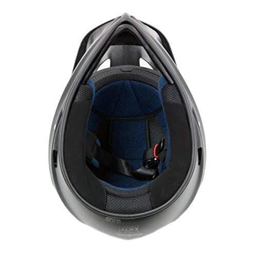 MMG 27V Motocross Full Face Helmet, Dual Sport Off Road Motorcycle Dirt Bike ATV, Includes Flip Up Visor, Medium, Matte Black