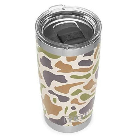 YETI Rambler 20 oz Stainless Steel Vacuum Insulated Tumbler w/MagSlider Lid, Camo