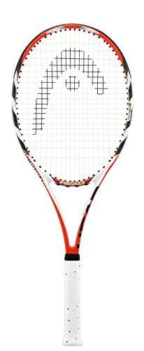 HEAD MicroGel Radical MP Tennis Racquet, Strung, 4 3/8 Inch Grip