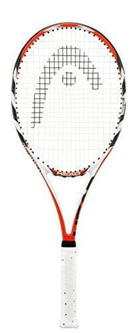 HEAD MicroGel Radical MP Tennis Racquet, Strung, 4 3/8 Inch Grip