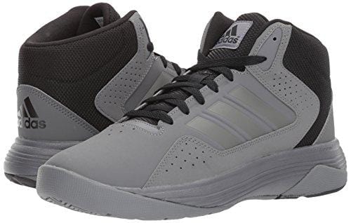 adidas Men's CF Ilation MID Basketball Shoe, Grey Four/Black, 7.5 Medium US