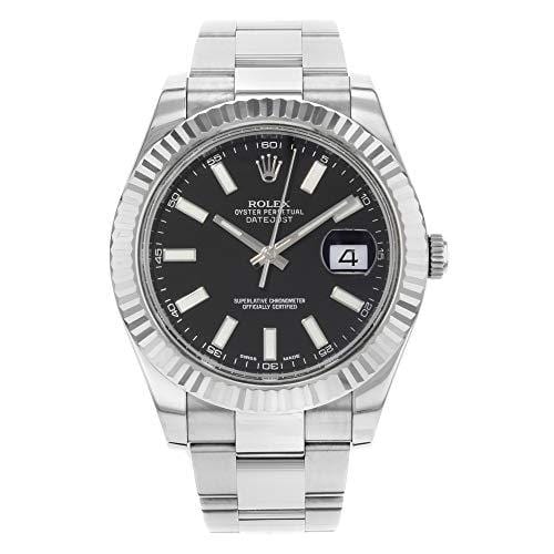 Rolex Datejust II 41 116334 Black Dial Men's Luxury Watch