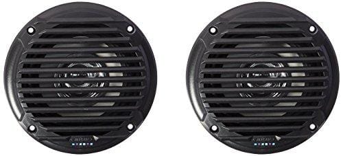 JENSEN MS5006B Black Dual Cone Waterproof Speaker