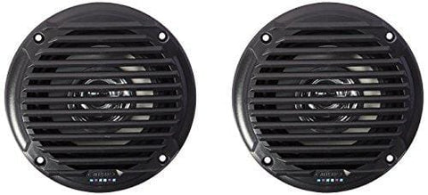 JENSEN MS5006B Black Dual Cone Waterproof Speaker