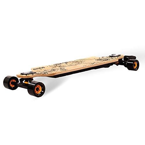 Evolve Skateboards - Bamboo GT Street Electric Longboard Skateboard - 21 Mile Range - 26 mph Top Speed -Digital LCD Screen Remote Control - Lithium-Ion Battery