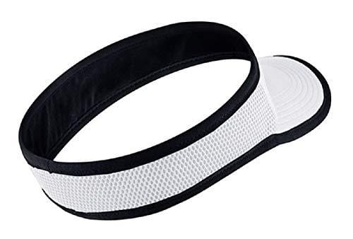 Nike Feather Light Tennis Visor White/Black Size Medium/Large