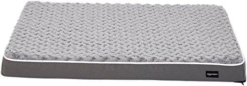 AmazonBasics Ergonomic Foam Pet Bed - 27" x 36"