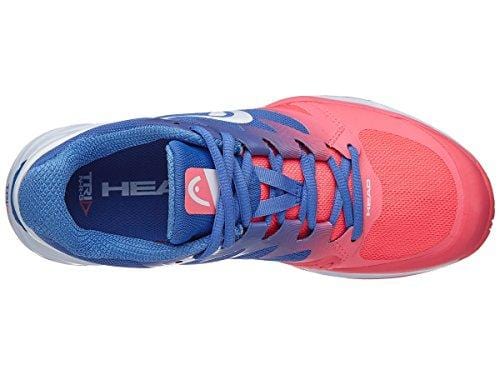HEAD-Women`s Sprint Pro 2.0 Tennis Shoes Marine and Coral-(726424583676)