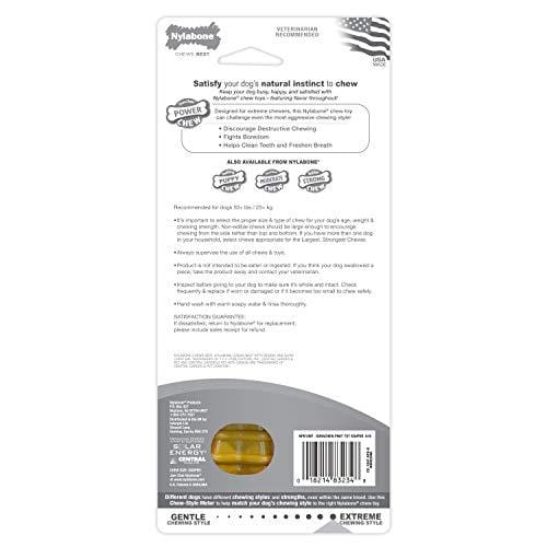 Nylabone Power Chew DuraChew Peanut Butter Dog Chew Toy, X-Large