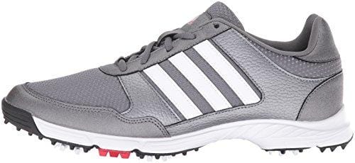adidas Men's Tech Response Golf Shoe, Iron Metallic/White, 11 M US [product _type] adidas - Ultra Pickleball - The Pickleball Paddle MegaStore