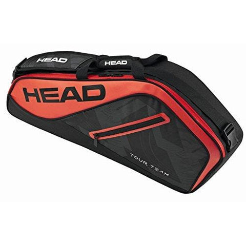 HEAD Tour Team 3R Pro Tennis Bag,Black/Red