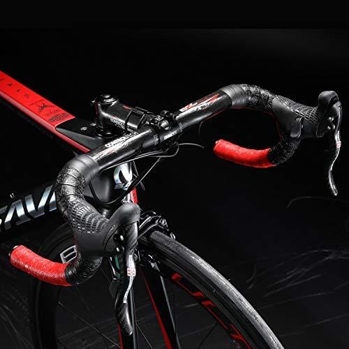 SAVADECK Phantom9.0 700C Carbon Fiber Road Bike Cycling Bicycle with Campagnolo Record EPS 22 Speed Electronic Groupset(Black Red 54cm)