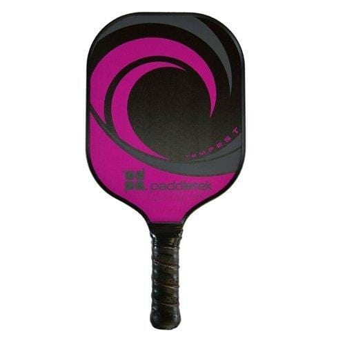 Paddletek Tempest Wave Pickleball Paddle, Raspberry/ Black [product _type] Paddletek - Ultra Pickleball - The Pickleball Paddle MegaStore