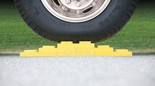 Camco Heavy Duty Leveling Blocks, Ideal For Leveling Single and Dual Wheels, Hydraulic Jacks, Tongue Jacks and Tandem Axles (10 pack, Frustration-Free Packaging) - 44510