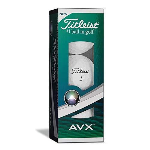 Titleist AVX 2 Dozen White Golf Balls White 2 Dozen