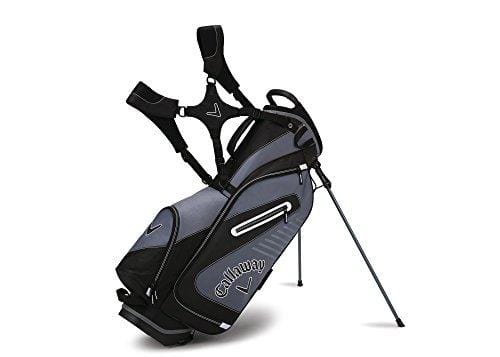Callaway Golf 2017 Capital Stand Bag, Black/White
