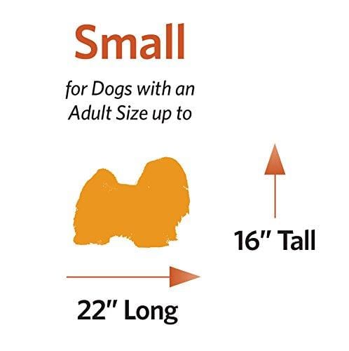 Plush Pet Bed | Ombré Swirl Dog Bed & Cat Bed | Gray 23L x 18W x 1.75H -Inches for Small Dog Breeds