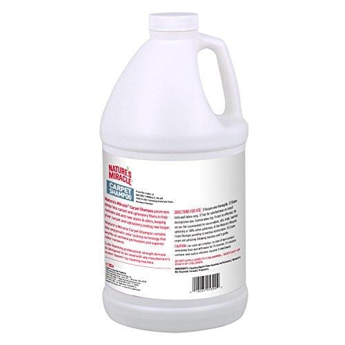 Nature's Miracle Tropical Bloom Scent Deep Cleaning Carpet Shampoo, Tropical Bloom, .5 gallon