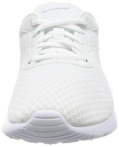 Nike Kids Girls' Tanjun (Big Kid), White, 5 M