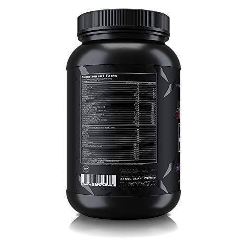 Steel Supplements ADA2Bolic Workout Recovery Aid Powder Restores Muscle Glycogen 3.75lbs (Cotton Candy)
