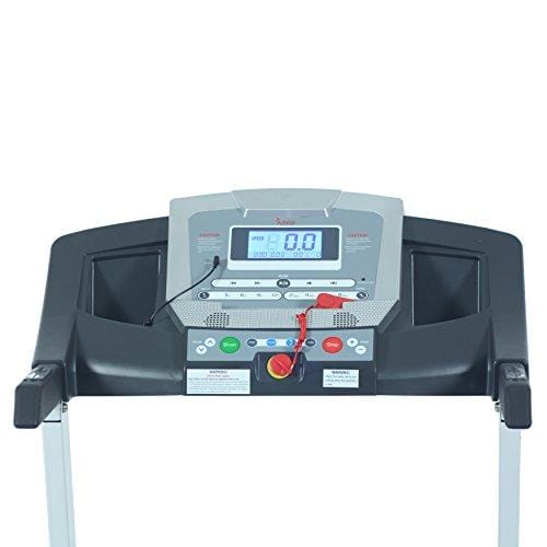 Sunny Health & Fitness SF-T7515 Smart Treadmill with Auto Incline, Sound System, Bluetooth and Phone Function