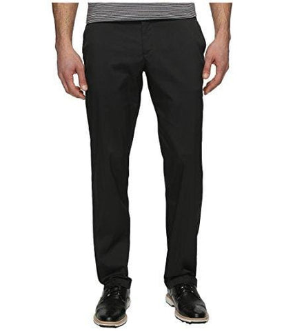 NIKE Men's Flat Front Golf Pants, Black/Black, Size 38/30
