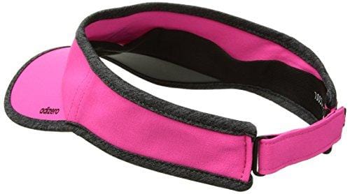 adidas Women's Adizero Ii Visor, Shock Pink/Dark Grey Heather/Black, One Size