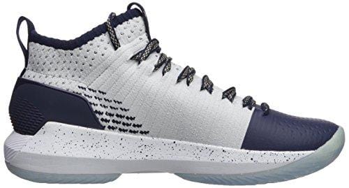 Under Armour Men's Heat Seeker Basketball Shoe, White (104)/Midnight Navy, 11