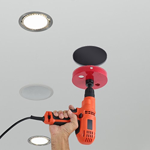 GoSports 6" Hole Saw - Heavy Duty Steel Design - Great for Making Cornhole Boards