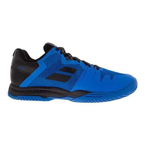 Babolat Men`s SFX 3 All Court Tennis Shoes Diva Blue and Black (11 - TennisExpress)