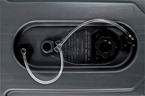 Camco Rhino Heavy Duty 28 Gallon Portable Waste Holding Hose and Accessories-Durable Leak Free and Odorless RV Tote Tank (39004)