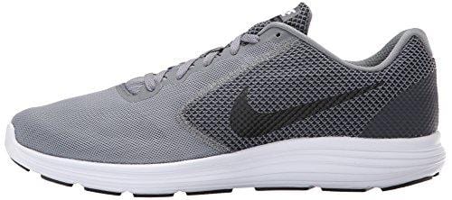 NIKE Men's Revolution 3 Running Shoe, Cool Grey/Black/White, 8.5 D(M) US