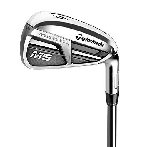 TaylorMade Golf M5 Iron Set 4-PW, Right Hand, Stiff Flex Shaft: Mitsubishi Tensei Orange