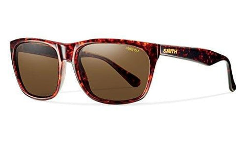 Smith Optics Smith Tioga Sunglasses, Vintage Havana Frame, Carbonic Polarized Brown Lens, Brown