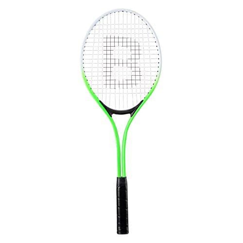 Baseline BG958 Tennis Racket 2 Player Set for Kids, 2 Rackets and Ball, Green/Red