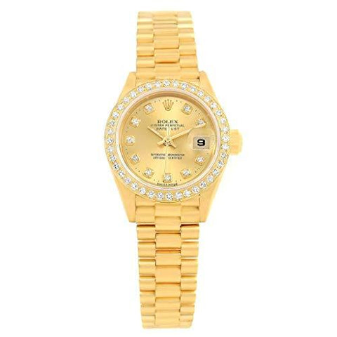 Rolex Datejust Automatic-self-Wind Female Watch 69178 (Certified Pre-Owned)