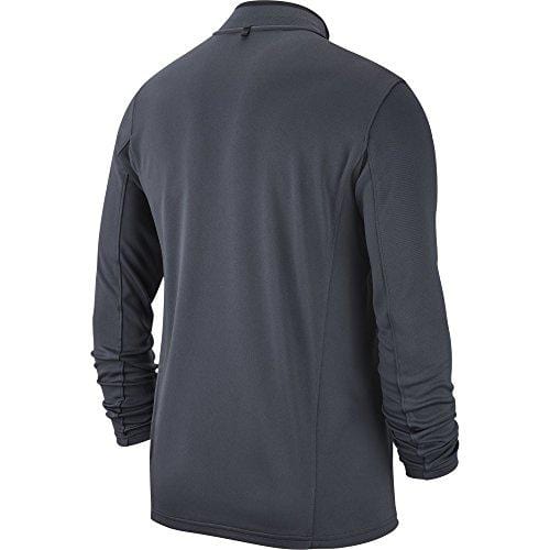 NIKE Men's Dry Half-Zip Golf Shirt, Dark Grey/Anthracite/Black, Medium